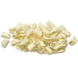 Micro-shavings hvit sjokolade 4kg