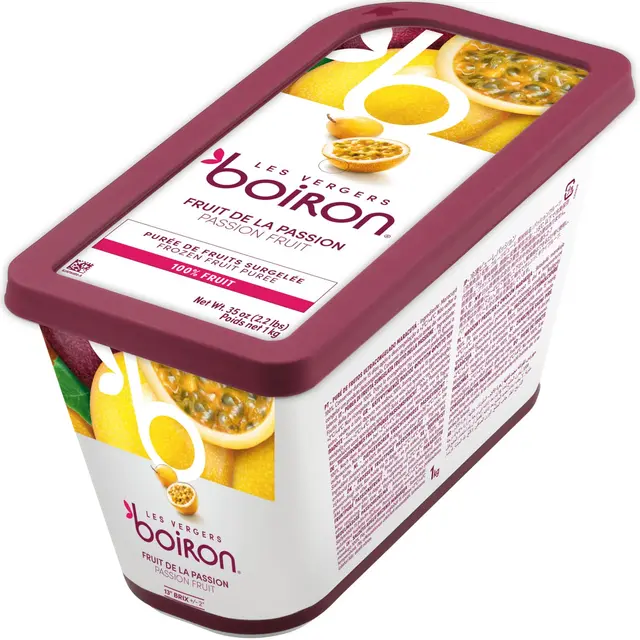 Fruktpure pasjonsfrukt 100% - 1kg Ecuador og Peru 