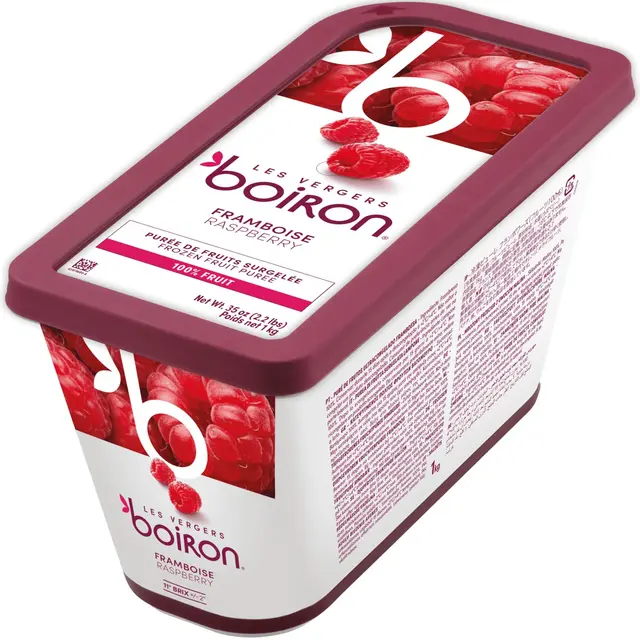 Fruktpure bringebær 100% Serbia 