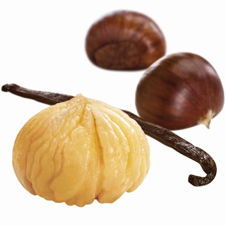 Fruktpure kastanje &amp; vanilje Madagaskar, Portugal, Spania m.fl