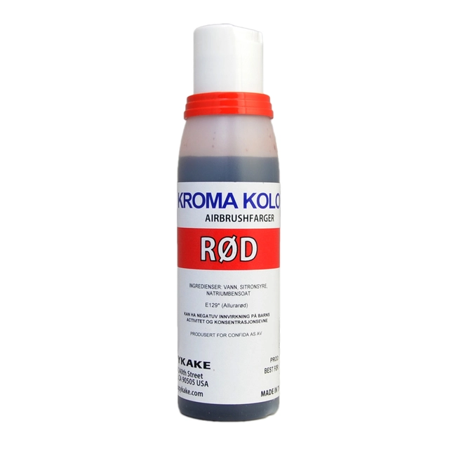 Airbrush rød 118 ml AF UTGÅR 