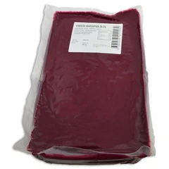 Overtrekksmarsipan vinrød 25/75 2,5kg Azo fri