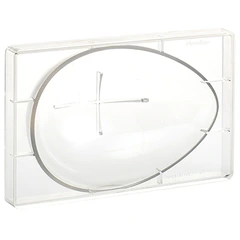 Støpeform polykarbonat Egg 3D Ø141 x H204mm - 1 x 380gr