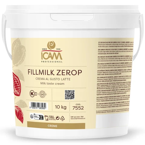 Hvit melkekrem - 10kg Basiskrem, kompakt, myk med melkesmak