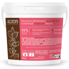 Rød fruktpraline - 2,5kg Mandler med tørket rød frukt