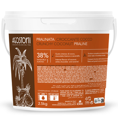 Crunchy Kokospraline krem - 2,5kg Kokos rasp, crunchy wafer, karamell