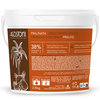 Crunchy Kokospraline krem - 2,5kg Kokos rasp, crunchy wafer, karamell 