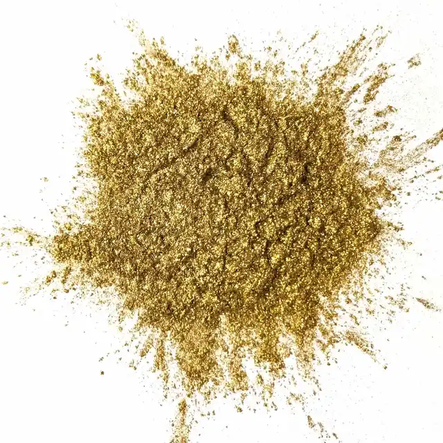 Fargepulver perle gull - 100g Fettløselig, Azofri 