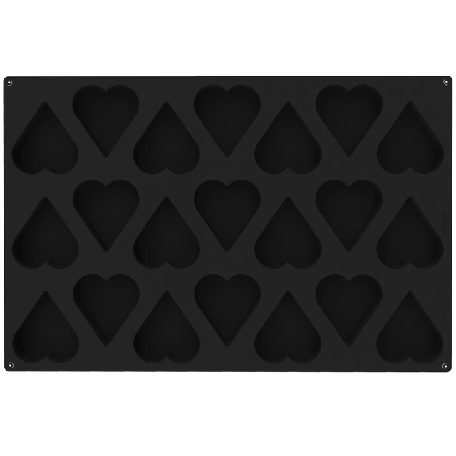 SQ087 Heart 95 x 88 x H44mm - 210ml x 21 