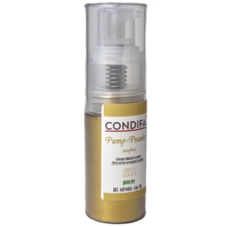 Fargepulver pumpe perle gull - 10g Azofri