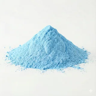 Fargepulver himmelblå - 25g Fettløselig, Azofri - UTGÅR