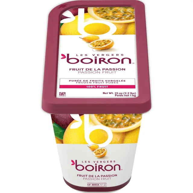 Fruktpure pasjonsfrukt 100% - 1kg Ecuador og Peru 