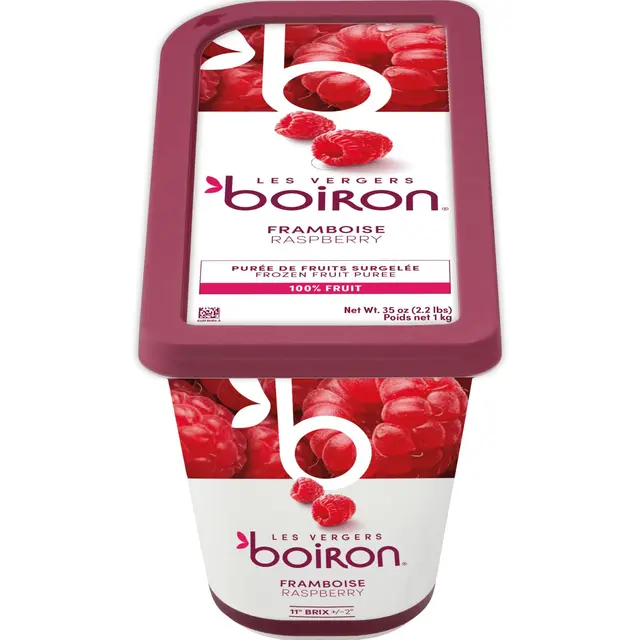 Fruktpure bringebær 100% Serbia 