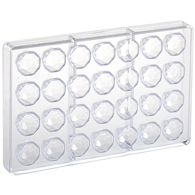 Konfektform polykarbonat 1521 Ø28 x H18mm - 10ml x 28 