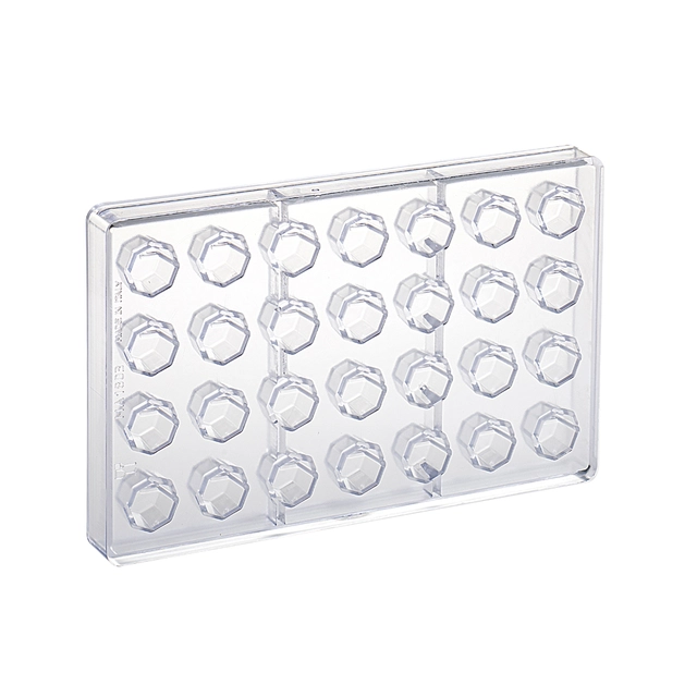 Konfektform polykarbonat 1803 26 x 20 x H21mm - 8ml x 28 