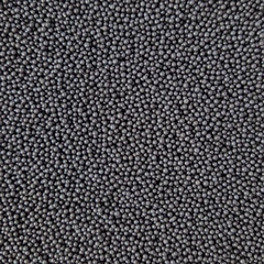 Strøssel perle sort 2mm - 1kg
