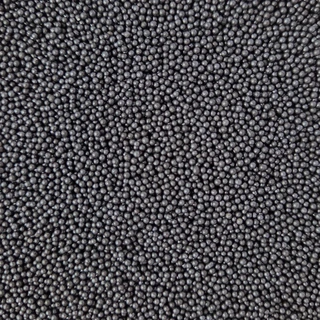 Strøssel perle sort 2mm - 1kg