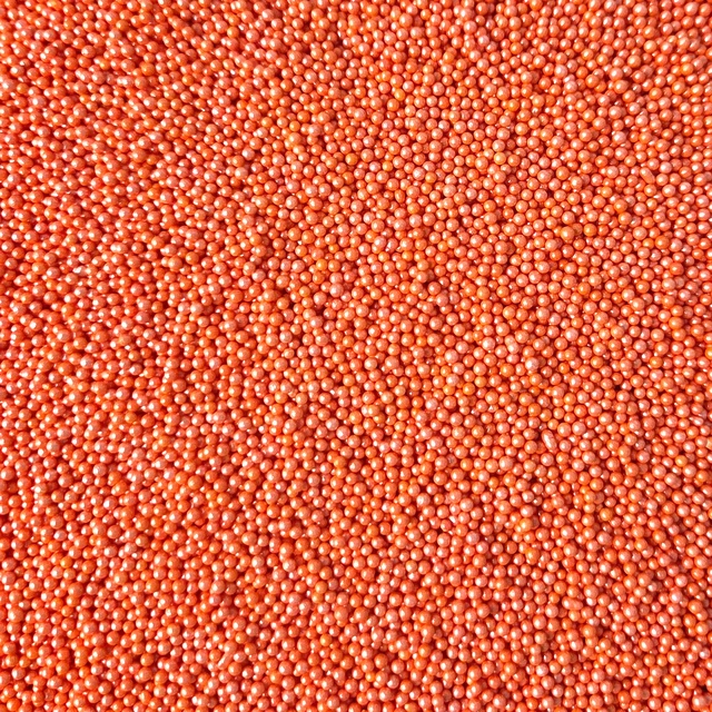 Strøssel perle oransje 2mm - 1kg 