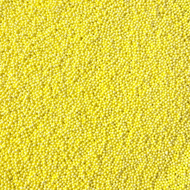 Strøssel perle gul 2mm - 1kg 