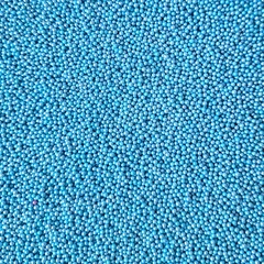 Strøssel perle blå 2mm - 1kg