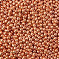 Strøssel metallisk bronse 7mm - 1kg