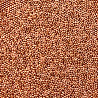 Strøssel metallisk bronse 2mm - 1kg