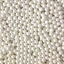 Strøssel perle hvit 7mm - 1kg