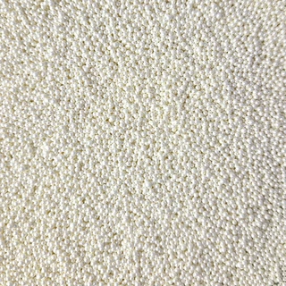 Strøssel perle hvit 2mm - 1kg