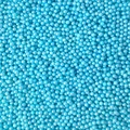 Strøssel perle lys blå 4mm - 1kg