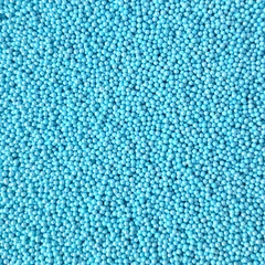 Strøssel perle lys blå 2mm - 1kg