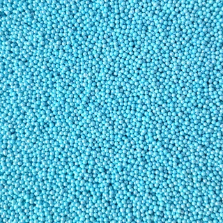 Strøssel perle lys blå 2mm - 1kg