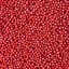 Strøssel perle rød 4mm - 1kg