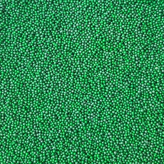 Strøssel perle grønn 2mm - 1kg