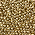 Strøssel metallisk gull 10mm - 1kg