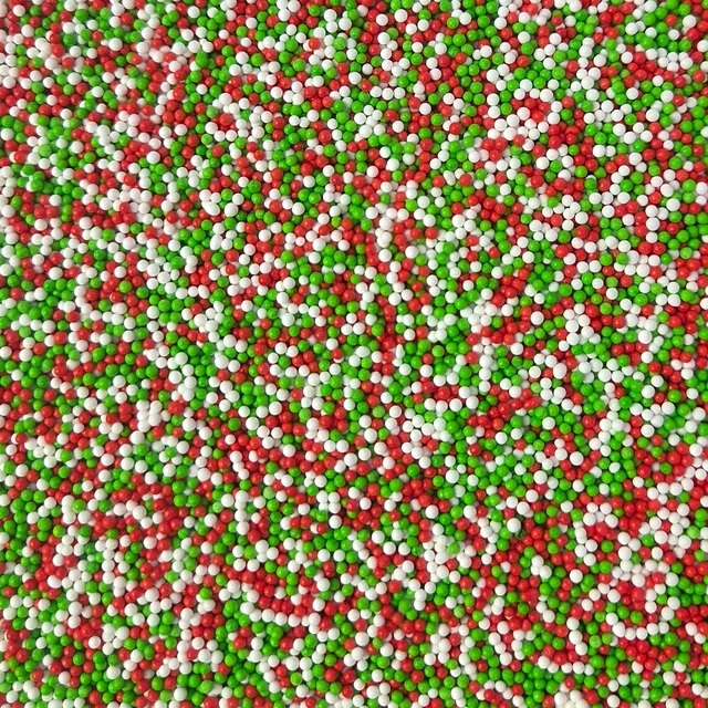 Strøssel Jul assortert Ø2mm - 1kg 