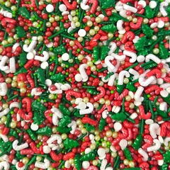 Strøssel Jul assortert - 1kg 2-10mm