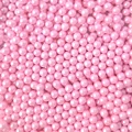 Strøssel perle lys rosa 7mm - 1kg