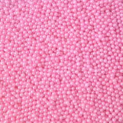 Strøssel perle lys rosa 4mm - 1kg