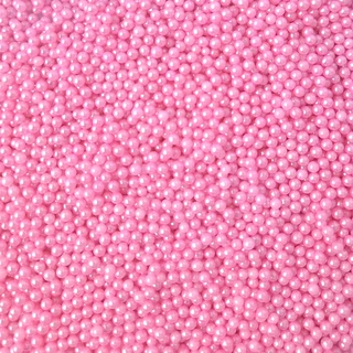 Strøssel perle lys rosa 4mm - 1kg