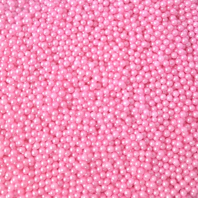Strøssel perle lys rosa 4mm - 1kg 