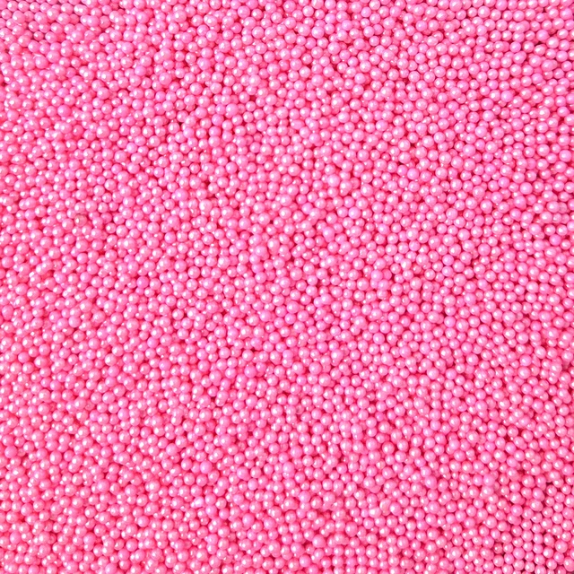 Strøssel perle lys rosa 2mm - 1kg 
