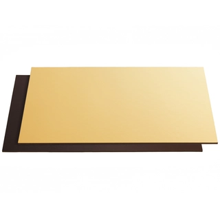 Kakebrett gull/sort 40x60cm - 50stk 1mm tykkelse