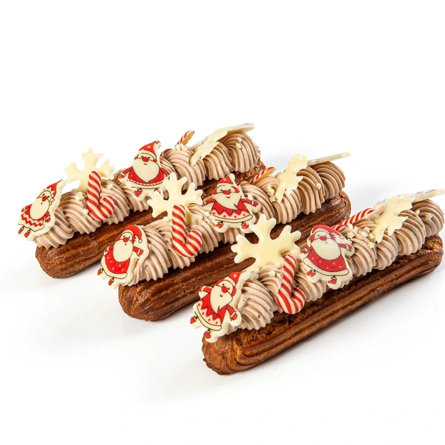 Sukkerstang hvit sjokolade - 310stk 3 x 2cm 