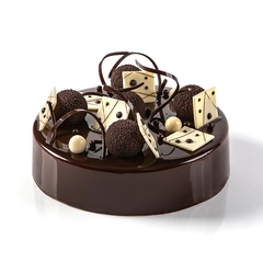 Sjokokvadrat hvit/mørk 3cm - 264stk