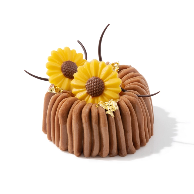 Halvsirkel mørk sjokolade 5cm - 360stk 