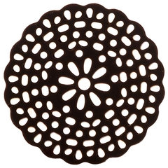 Sjokoladepynt Doily - 216stk Ø4cm