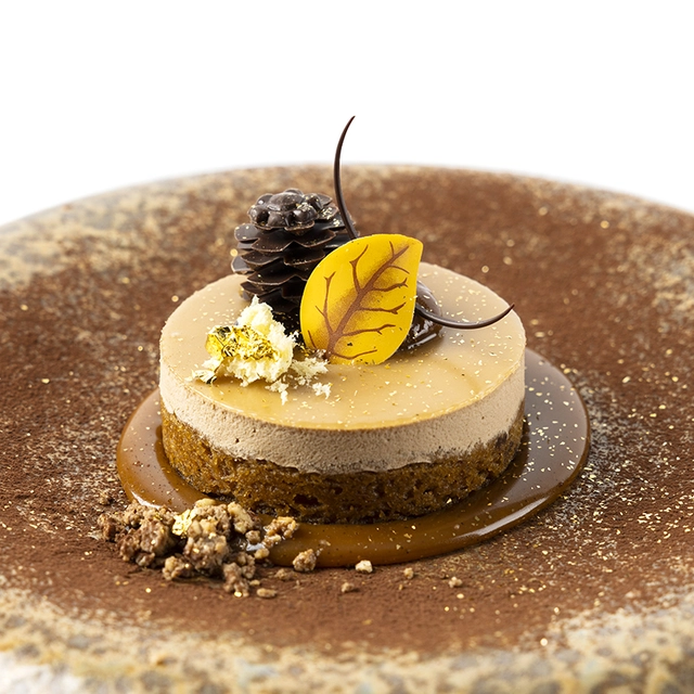 Høstblad hvit sjokolade - 180stk 2,5 x 3,5cm 